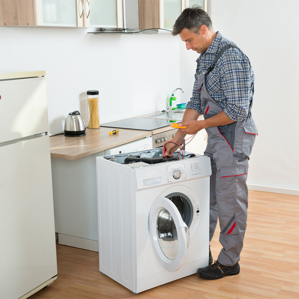 can you walk me through the steps of troubleshooting my washer issue in East Moline Illinois